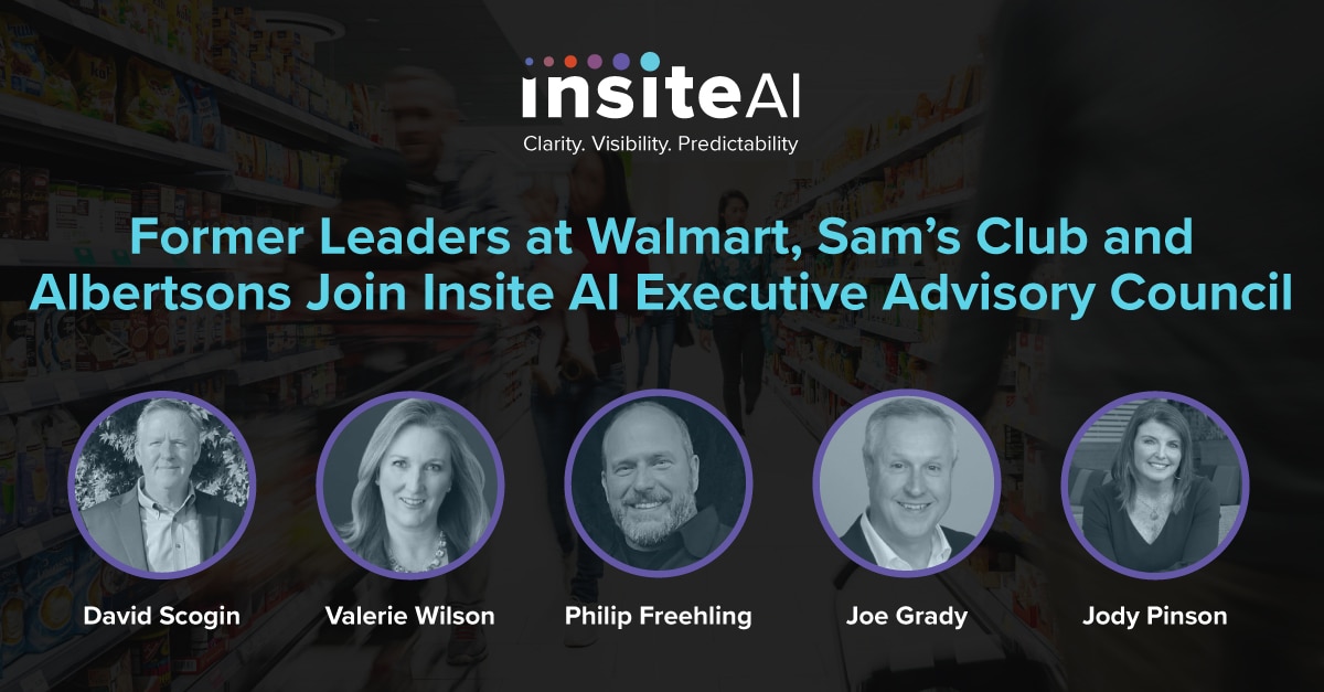 Former Leaders at Walmart, Sam’s Club and Albertsons Join Insite AI Executive Advisory Council
